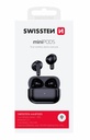 ÉCOUTEURS BLUETOOTH TWS SWISSTEN MINIPODS NOIRS