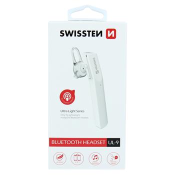 [8595217453272] CASQUE BLUETOOTH SWISSTEN ULTRA LÉGER UL-9 BLANC